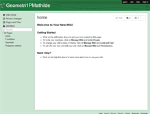 Tablet Screenshot of geometri1pmathilde.wikispaces.com