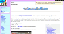 Desktop Screenshot of educadultos.wikispaces.com