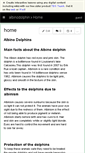 Mobile Screenshot of albinodolphin.wikispaces.com