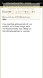 Mobile Screenshot of chhsmediacenter.wikispaces.com