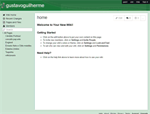 Tablet Screenshot of gustavoguilherme.wikispaces.com
