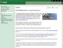 Tablet Screenshot of eva2.wikispaces.com