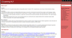 Desktop Screenshot of hl7.wikispaces.com