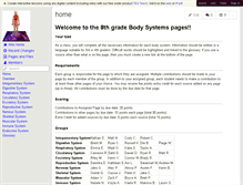 Tablet Screenshot of 8salembodysystems.wikispaces.com