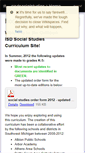 Mobile Screenshot of cisdsocialstudies.wikispaces.com