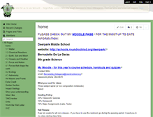 Tablet Screenshot of delagarzascience.wikispaces.com