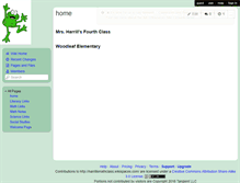 Tablet Screenshot of harrillsmathclass.wikispaces.com