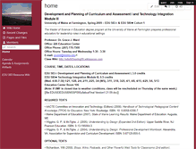 Tablet Screenshot of edu583spring09.wikispaces.com