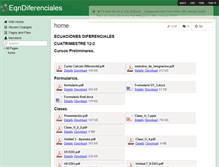 Tablet Screenshot of eqndiferenciales.wikispaces.com