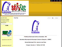 Tablet Screenshot of emprofjoaodelimapaes.wikispaces.com