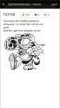 Mobile Screenshot of garfieldwebsite.wikispaces.com