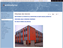 Tablet Screenshot of ambitolsferrari.wikispaces.com