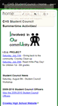 Mobile Screenshot of chs-studentcouncil.wikispaces.com