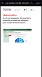 Mobile Screenshot of lamediaverdecelular.wikispaces.com