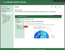 Tablet Screenshot of lamediaverdecelular.wikispaces.com