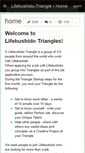 Mobile Screenshot of lifebushido-triangle.wikispaces.com
