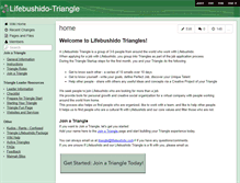 Tablet Screenshot of lifebushido-triangle.wikispaces.com