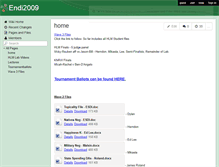 Tablet Screenshot of endi2009.wikispaces.com