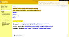 Desktop Screenshot of ebarron.wikispaces.com