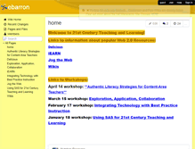 Tablet Screenshot of ebarron.wikispaces.com