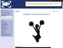 Tablet Screenshot of edgewoodcheer.wikispaces.com