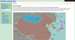 Desktop Screenshot of discovering-asia.wikispaces.com