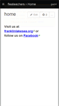 Mobile Screenshot of fleateachers.wikispaces.com