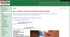 Desktop Screenshot of gedpreparation.wikispaces.com