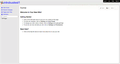 Desktop Screenshot of introbustest1.wikispaces.com