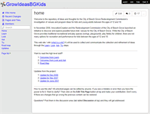 Tablet Screenshot of ideasbgkids.wikispaces.com