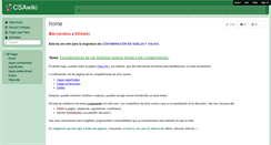 Desktop Screenshot of csawiki.wikispaces.com