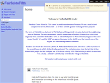 Tablet Screenshot of fairfieldsfifth.wikispaces.com