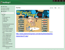 Tablet Screenshot of buildup1.wikispaces.com