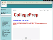 Tablet Screenshot of bcccollege.wikispaces.com