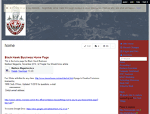 Tablet Screenshot of blackhawkbusiness.wikispaces.com