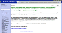 Desktop Screenshot of campus-millionaires.wikispaces.com