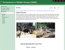 Tablet Screenshot of gims2010.wikispaces.com