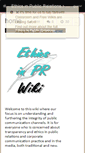 Mobile Screenshot of ethicsinpr.wikispaces.com