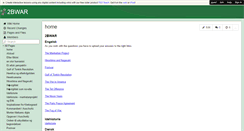 Desktop Screenshot of 2bwar.wikispaces.com