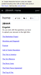 Mobile Screenshot of 2bwar.wikispaces.com
