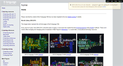 Desktop Screenshot of e-language.wikispaces.com