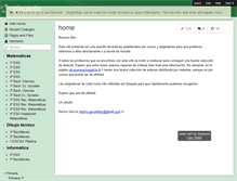 Tablet Screenshot of colegiotic.wikispaces.com