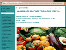 Tablet Screenshot of biogeodemagallanes.wikispaces.com
