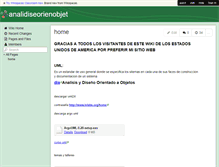 Tablet Screenshot of analidiseorienobjet.wikispaces.com