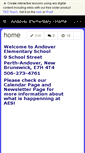 Mobile Screenshot of andoverelementary.wikispaces.com