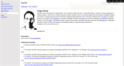 Desktop Screenshot of holgerkienle.wikispaces.com