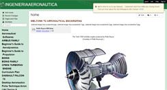 Desktop Screenshot of ingenieriaaeronautica.wikispaces.com