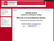 Tablet Screenshot of hardleyalevelbusiness.wikispaces.com