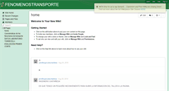 Desktop Screenshot of fenomenostransporte.wikispaces.com