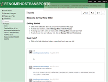 Tablet Screenshot of fenomenostransporte.wikispaces.com